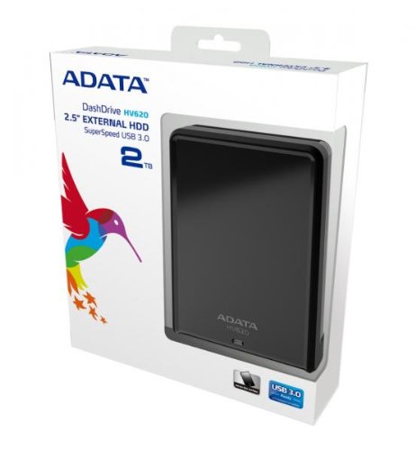 【中古】2TB＜ADATA・HV620；USB3.0‐2.5インチHDD＞ Amazon | ADATA HV620 USB3.0 TV録画対応 2.5インチポータブルHDD 2TB